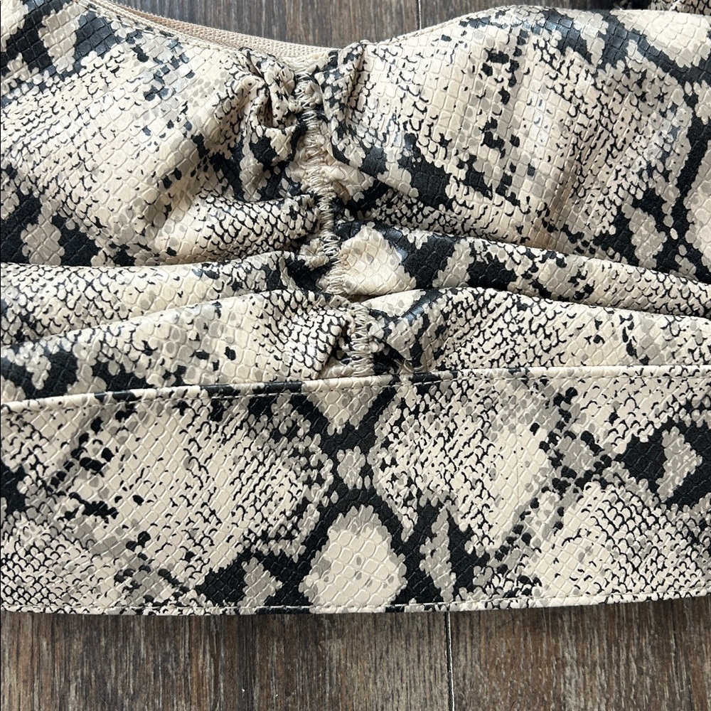 Snake Print Hobo Bag - Picture 2 of 8